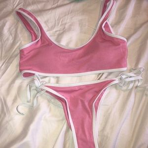 NEW romwe bathing suit with tie sides 💖